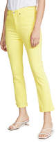 Thumbnail for your product : 7 For All Mankind High Waisted Slim Kick Jeans with Piping