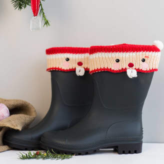 Rocket and Fox Personalised Christmas Boot Cuffs
