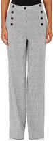 Thumbnail for your product : Robert Rodriguez Women's Striped Oxford Cloth Wide-Leg Sailor Trousers