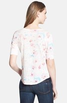 Thumbnail for your product : Rebecca Taylor 'Poppy Blossom' Linen Tee