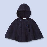 Thumbnail for your product : Jacadi Cable knit cape