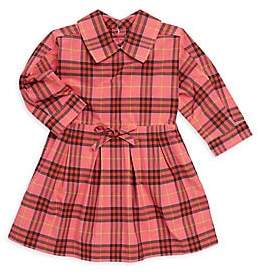 Burberry Baby Girl's & Little Girl's Cressida Plaid Fit-&-Flare Dress