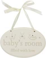 Thumbnail for your product : Bambino Resin Babys Room hanging plaque