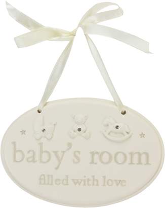 Bambino Resin Babys Room hanging plaque