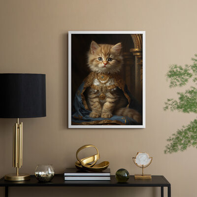 Trinx ANIMALS Series CXCIX -Premium Framed Print -Ready to Hang - No Nails Required
