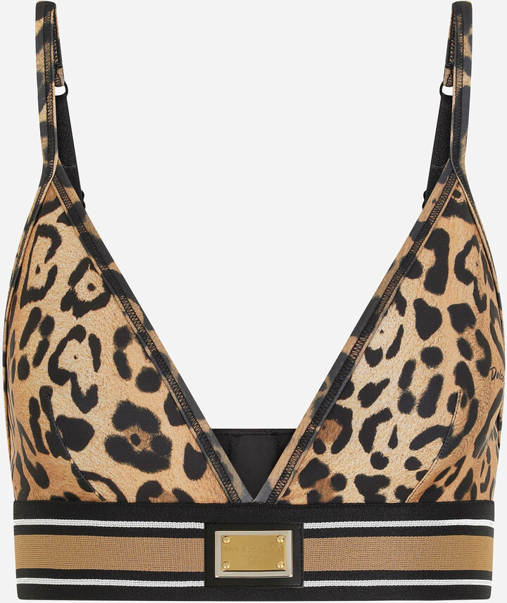 Dolce And Gabbana Leopard Top | ShopStyle