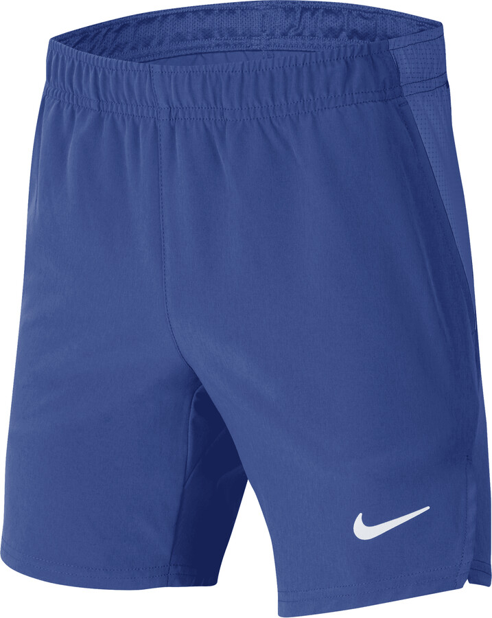 Nike Court Flex Ace Big Kids' (Boys') Tennis Shorts in Blue - ShopStyle