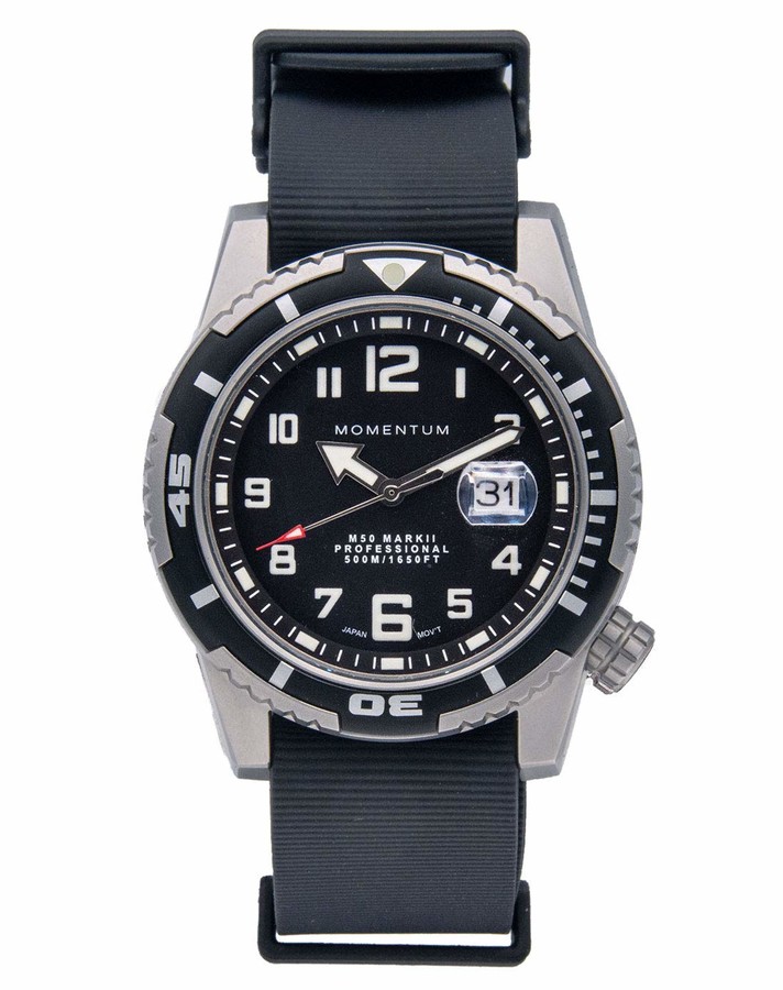 momentum m50 nylon dive watch