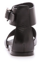 Thumbnail for your product : CNC Costume National Leather Sandals