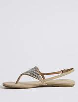 Thumbnail for your product : Marks and Spencer Buckle Chain Mail Sandals