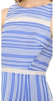 Thumbnail for your product : Tibi Sleeveless Cotton Stripe Dress