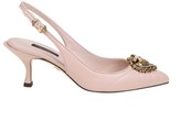 Thumbnail for your product : Dolce & Gabbana Slingback Devotion In Matelasse Nappa
