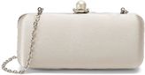 Thumbnail for your product : Lenore by La Regale Pleated Satin Minaudiere Clutch