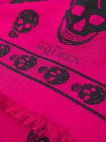 Thumbnail for your product : Alexander McQueen classic Skull scarf