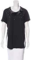 Thumbnail for your product : 3.1 Phillip Lim Embellished Short Sleeve Top