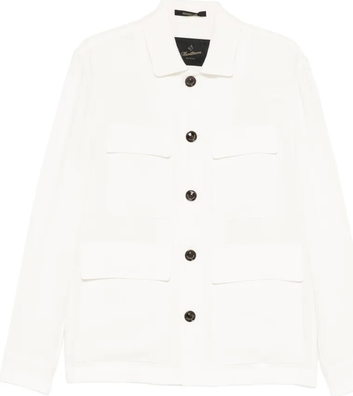 Montecore Buttoned Flap-Pocket Overshirt