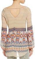 Thumbnail for your product : Blu Pepper Border-Print Top