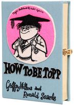 Thumbnail for your product : Olympia Le-Tan How To Be Topp Embroidered Book Clutch