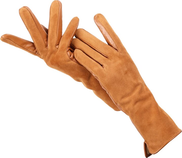 Vislivin Womens Leather Gloves Touch Screen Winter Glove Warm