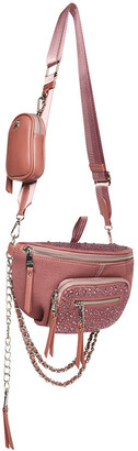 Steve Madden BHAMA Women's Crossbody Handbag Purse Strap with Pouch  TikTok Rose