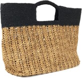 Thumbnail for your product : Maraina London Ines Odette Raffia Beach Bag- Brown