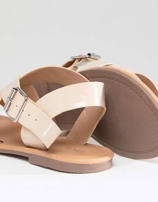 ASOS Design FELIZ Flat Sandals