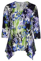 Thumbnail for your product : Caroline Rose, Plus Size Iris Knit V-Neck Swing Tunic