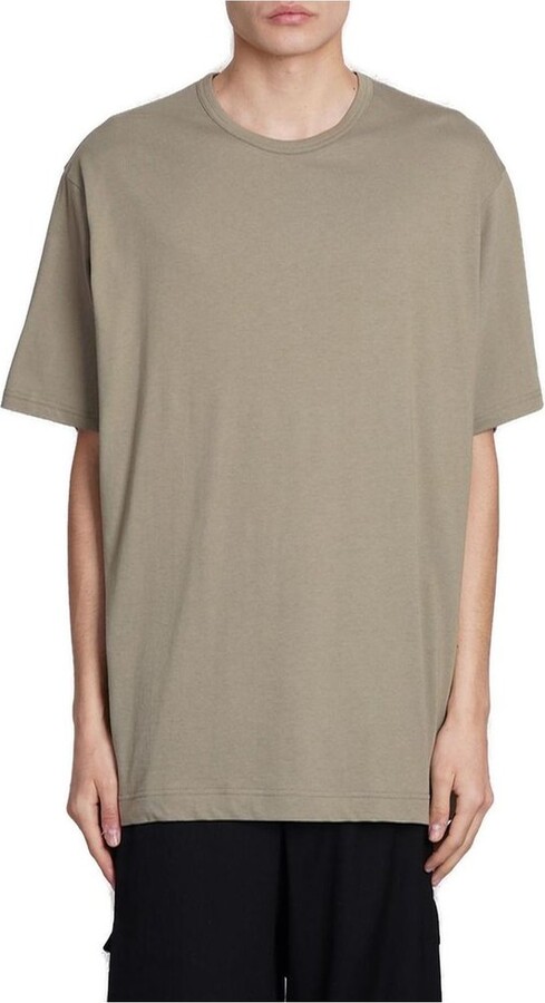 Y's Logo Print Short Sleeve T-Shirt