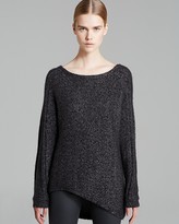 Thumbnail for your product : Helmut Lang Sweater - Flecked Alpaca Asymmetric