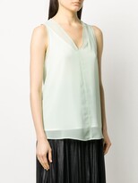 Thumbnail for your product : Alysi Sheer Sleeveless Top