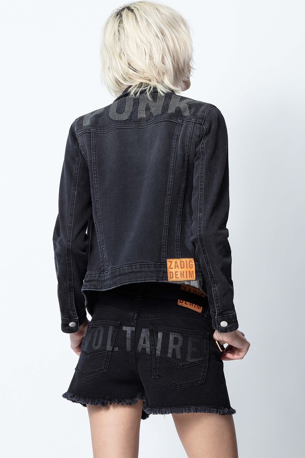 Zadig & Voltaire Kioky Punk Strass Jacket - ShopStyle
