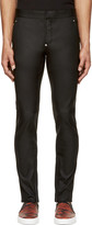 Thumbnail for your product : Givenchy Black Leather Skinny Trousers