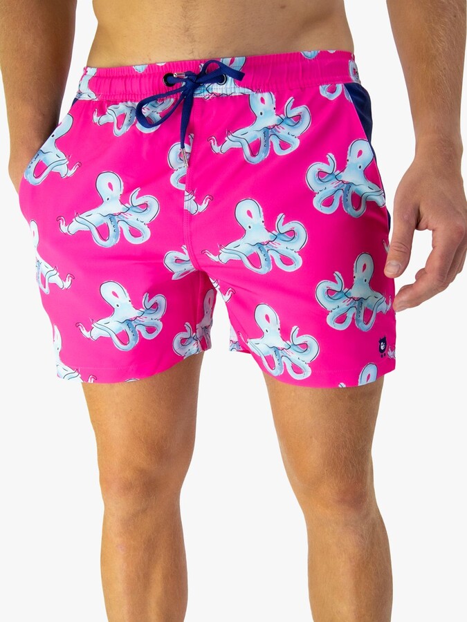 Randy Cow Octopus Print Swim Shorts - ShopStyle