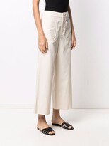 Thumbnail for your product : ZEUS + DIONE Sara cropped trousers