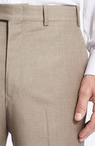 Thumbnail for your product : JB Britches Flat Front Wool & Cashmere Trousers