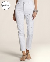 Thumbnail for your product : Chico's Petite So Slimming By Pearls and Stones Roll Ankle Jean