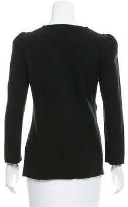 Etoile Isabel Marant Ruched Wool Top
