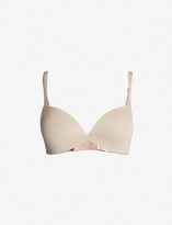 Thumbnail for your product : Calvin Klein Form stretch-jersey push-up plunge bra