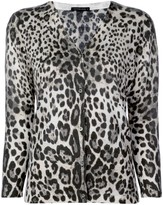 Thumbnail for your product : Samantha Sung Charlotte leopard print cardigan