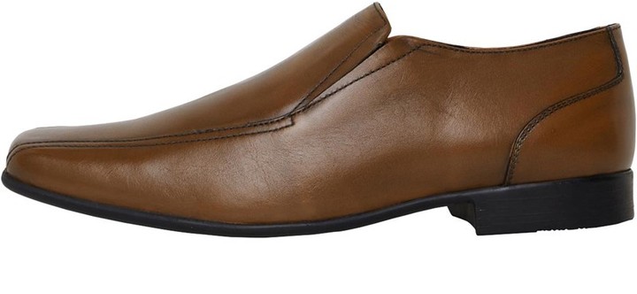 Onfire Mens Suede Slip On Shoes Tan 