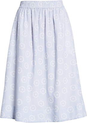 1901 Stripe Eyelet Full Skirt