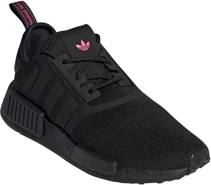 womens black and pink nmd