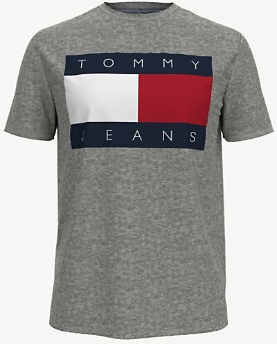 Tommy Jeans Classic Flag Logo T-Shirt - ShopStyle