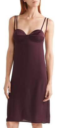 Araks Lindon Washed-Silk Georgette And Charmeuse Chemise
