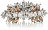 Thumbnail for your product : Givenchy Palladium-tone crystal bracelet