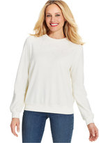 Thumbnail for your product : Alfred Dunner Embroidered Fleece Sweatshirt