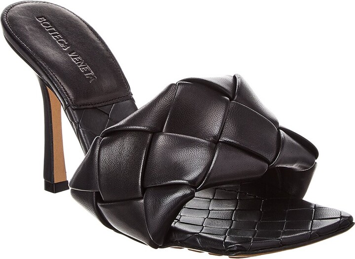 Bottega Veneta The Lido Intrecciato Leather Sandal