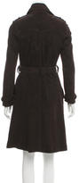 Thumbnail for your product : Rebecca Minkoff Double-Breasted Suede Coat