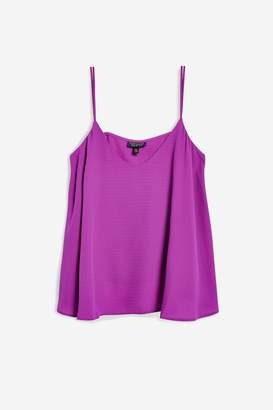Topshop Womens Swing Camisole Top - Purple