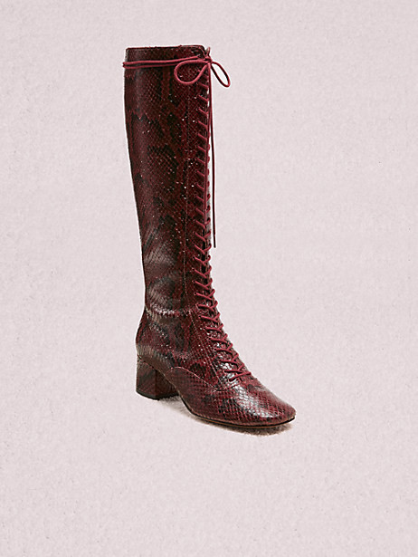 kate spade lake lace up boots